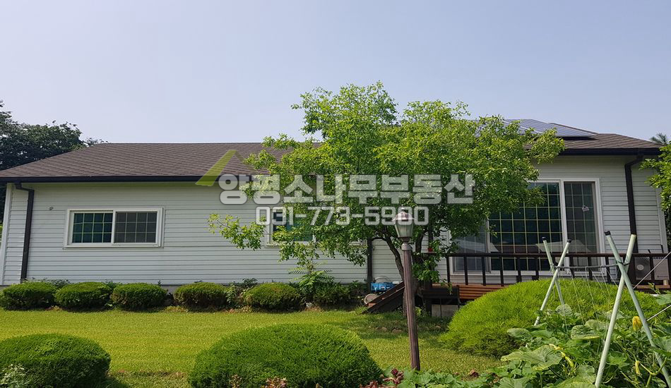 양평군 강상면 송학리 평지 남향 심플하우스