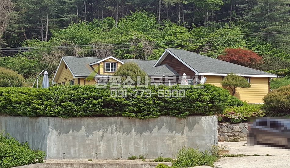 양평군 양서면 증동리 산자락 넓은잔디마당 트인전망