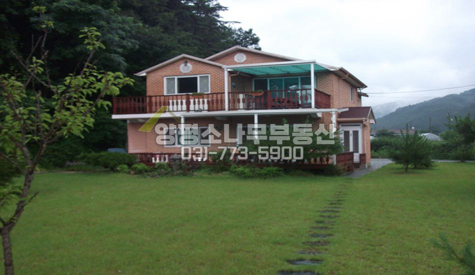 양평군 청운면 여물리 산자락 하천 조경우수 전원주택