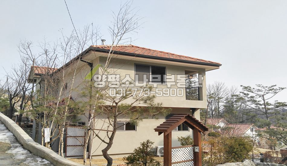양평군 옥천면 신복리 단지 상단 정남향 예쁜집