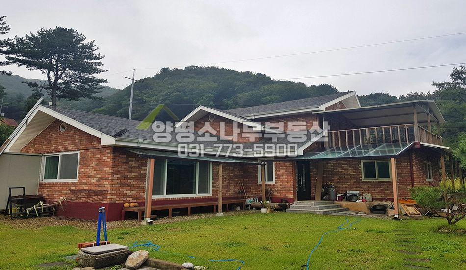 양평군 서종면 서후리 마을 안쪽 벽돌집/넓은 거실 안방