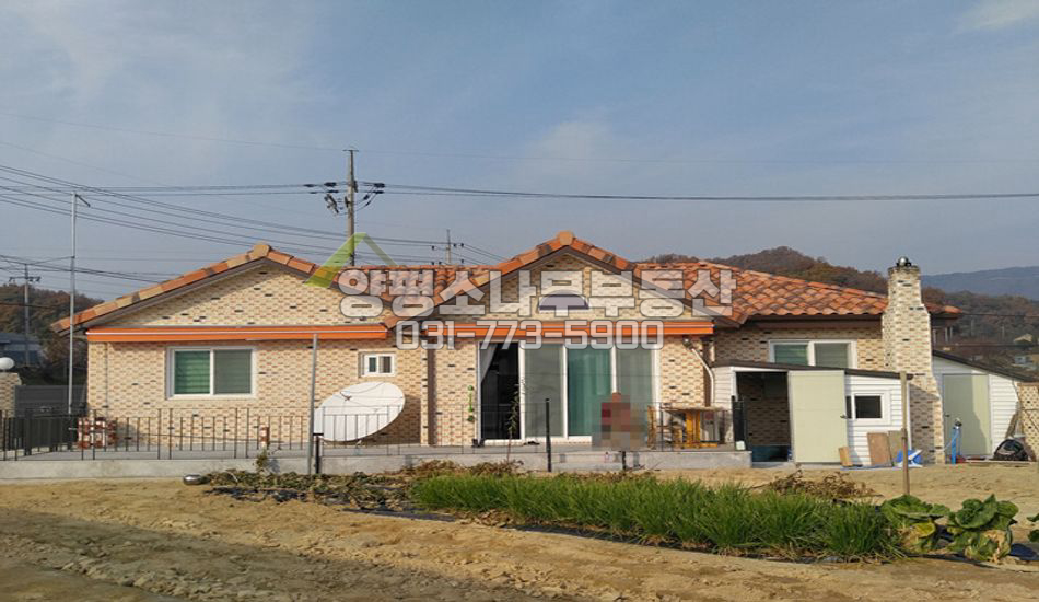 양평군 양평읍 도곡리 평지 남향 벽돌집 도보정류장