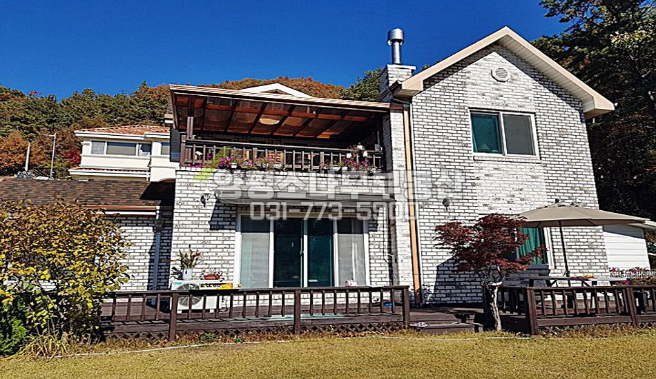 양평군 지평면 월산리 정남향 산자락 트인전망