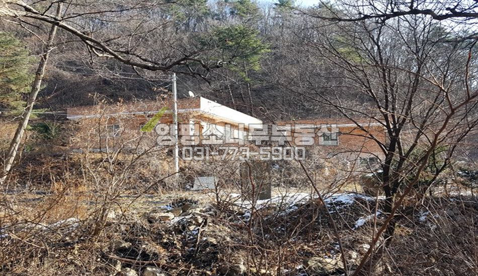 양평군 용문면 중원리 깊은 골짜기 나홀로집..국유림.계곡