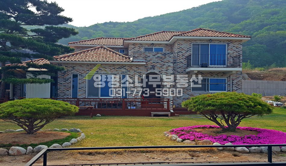 양평군 용문면 다문리 인기단지 흑천 조망권