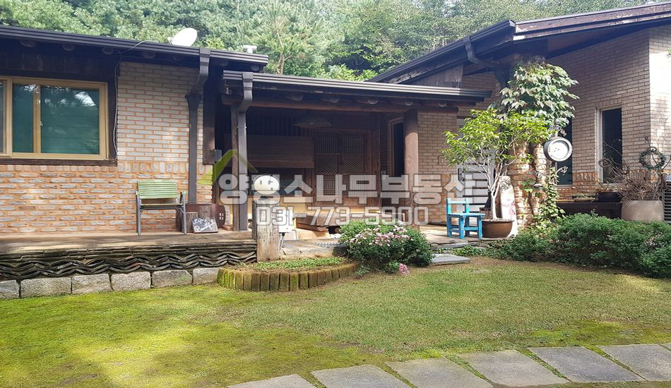 양평군 지평면 월산리 나무가 많은 정겨운 집