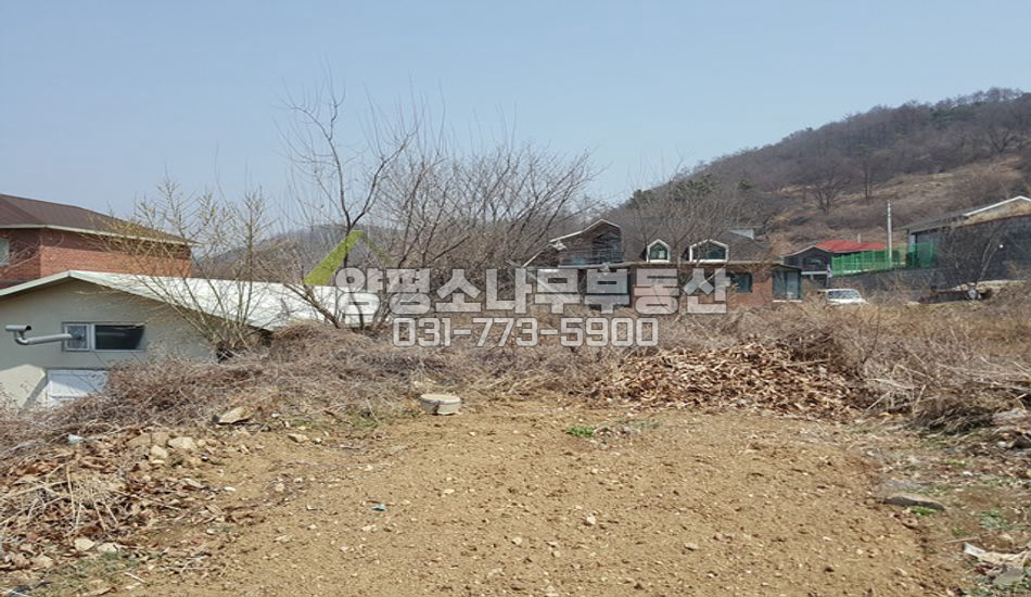 양평군 지평면 망미리 마을상단/완경사지/전망굿