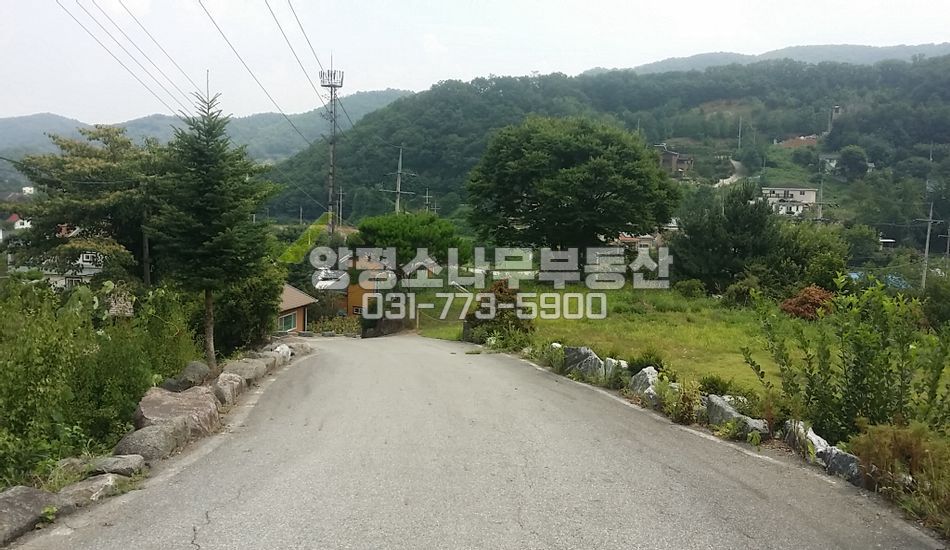 양평군 강하면 동오리 남향트인전망 조경완료