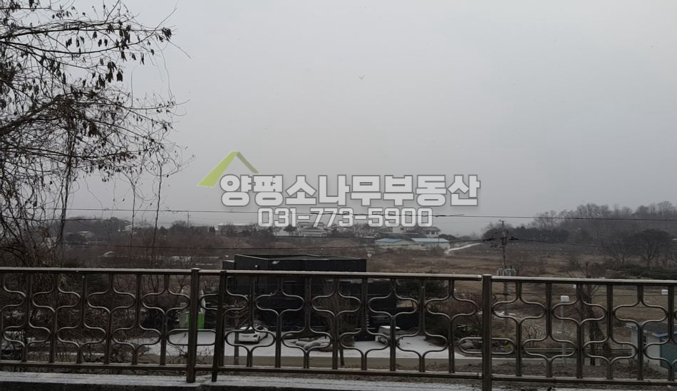 양평군 강상면 교평리 지방도 접근성 특급/토목완료