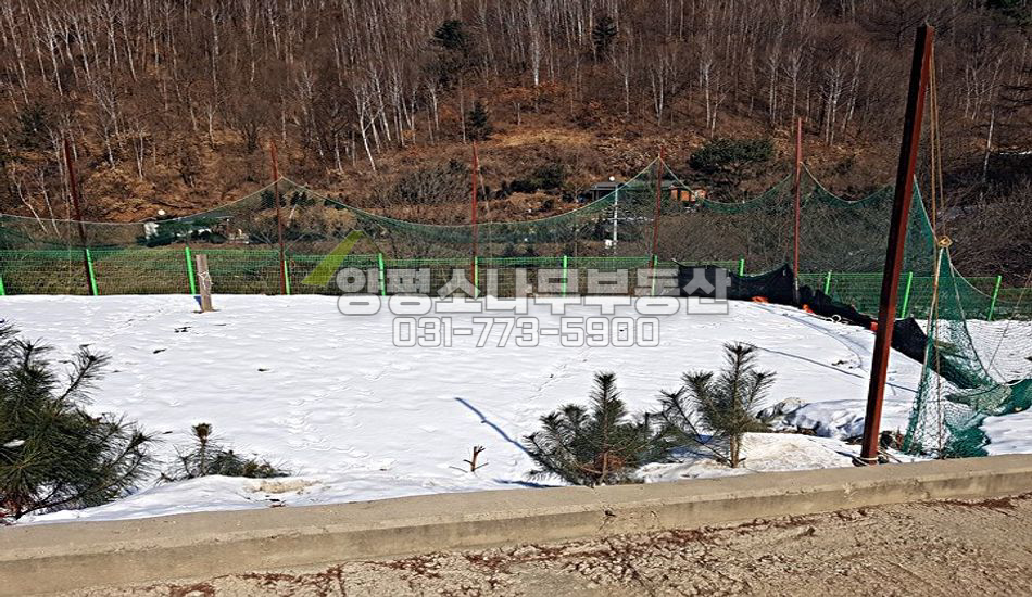 양평군 단월면 산음리 깊숙한곳 산조망 좋은곳
