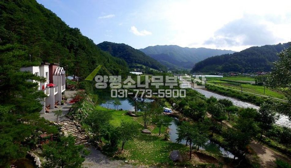 횡성군 강림면 부곡리 천혜의 자연환경 전용 호수