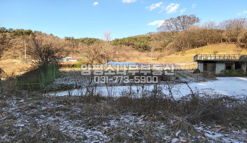 양평군 단월면 덕수리 미준공 주택/평지 남향