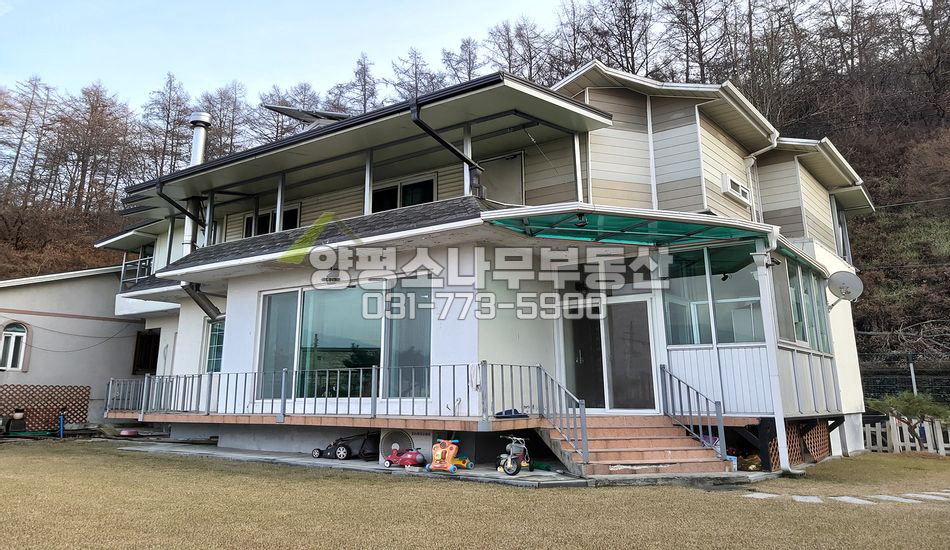 양평군 옥천면 옥천리 대단지 북향 전망/관리잘된 집