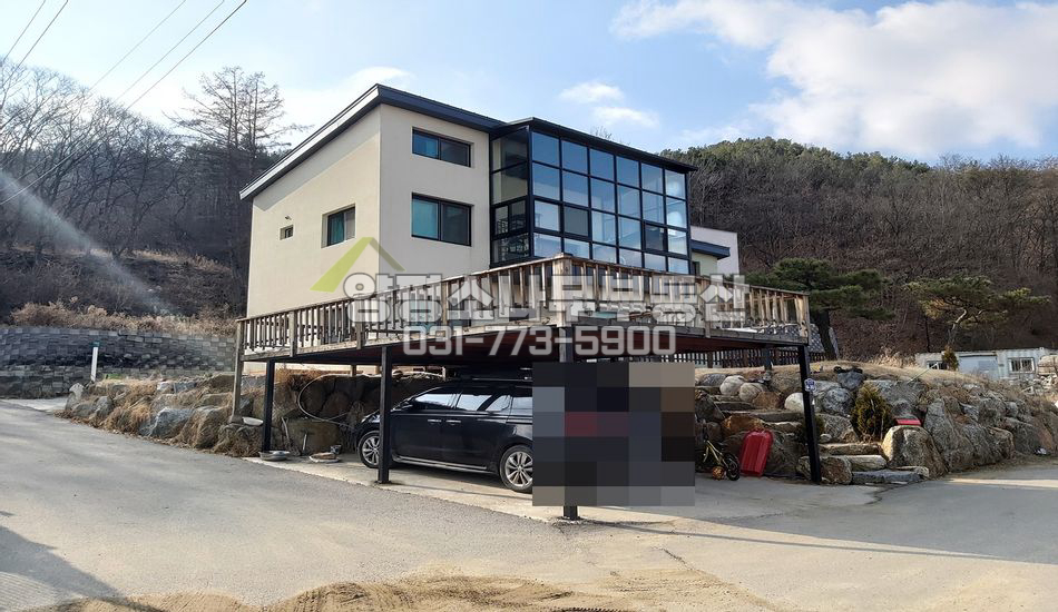 양평군 용문면 다문리 흑천 조망 철근 주택