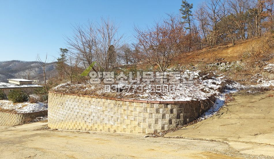 양평군 강하면 전수리 진입도로 넓은 단지내 남향필지