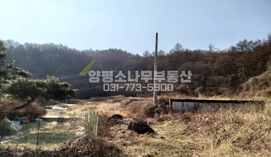 양평군 용문면 금곡리 저렴한 개발부지