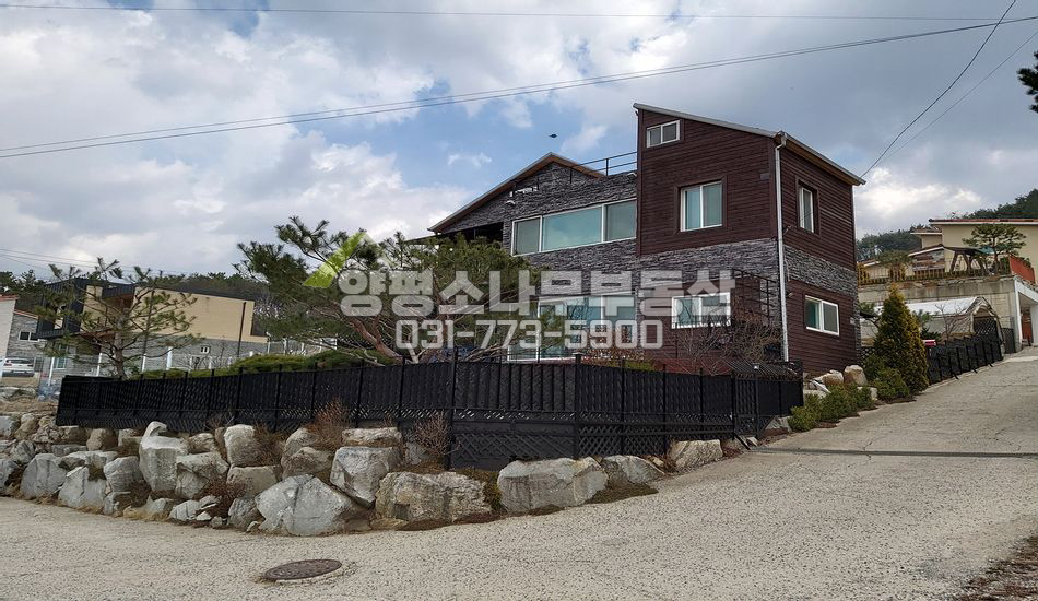 양평군 용문면 광탄리 서쪽 트인전망 철근주택