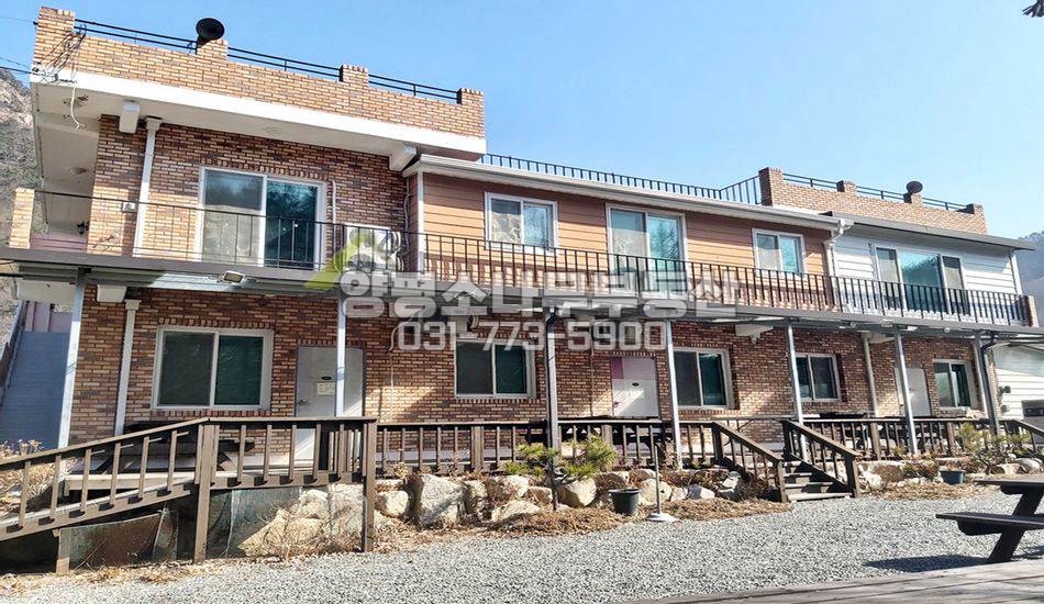 양평군 청운면 도원리 진짜 계곡 접한 펜션주택