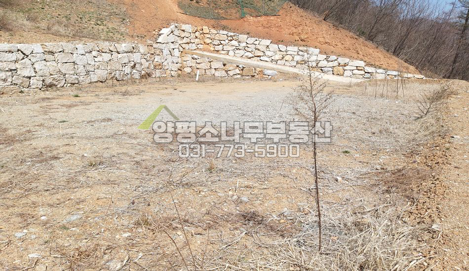 양평군 서종면 수능리 마을 끝/토목완료/산조망