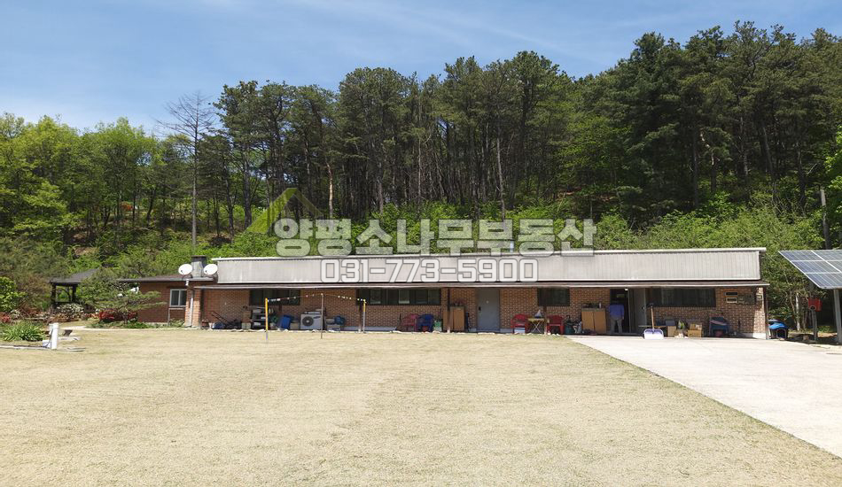양평군 지평면 일신리 3세대 거주가능/남향 산자락