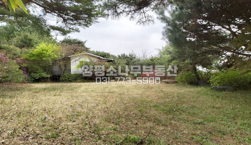 양평군 양서면 복포리 남한강조망/미준공 컨테이너