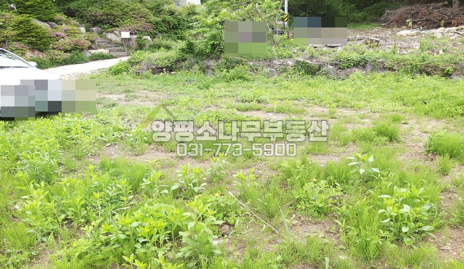 양평군 서종면 서후리 마을상단 전망좋은 땅