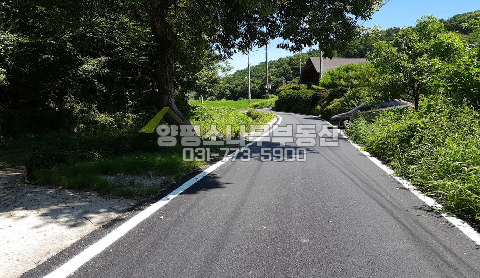 여주시 금사면 전북리 편한 평지 아스팔트 진입도로