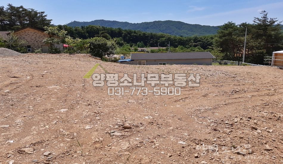 양평군 서종면 수능리 토목공사 완료된 주택단지