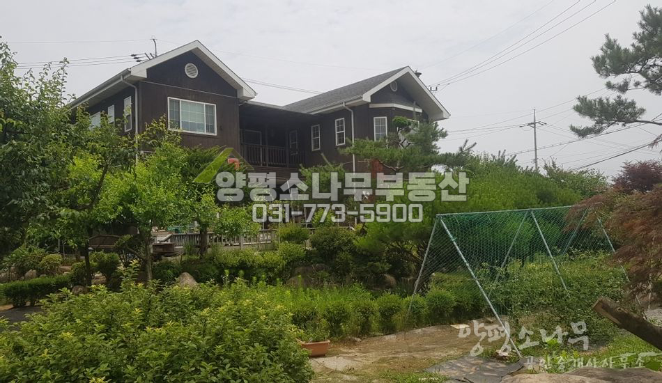 양평군 양평읍 회현리 전통 목구조 강조망 남향집