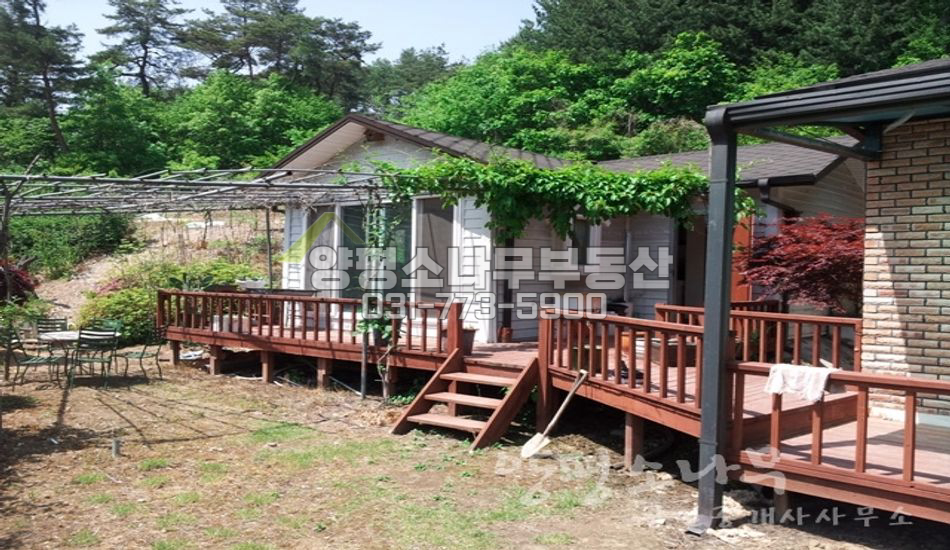 양평군 청운면 신론리 국유림 접한 남향 시골집(미준공)