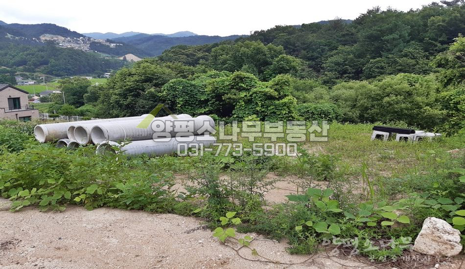 양평군 양서면 증동리 경관트인 단지 초입/토목필요