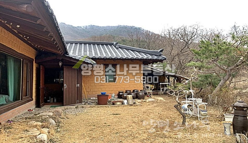 양평군 용문면 망능리 남향 용문산조망 황토벽돌