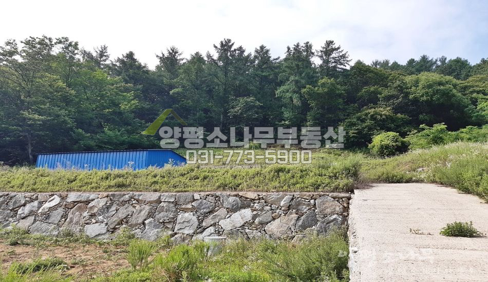 양평군 옥천면 옥천리 마을 안쪽 북쪽 트인전망