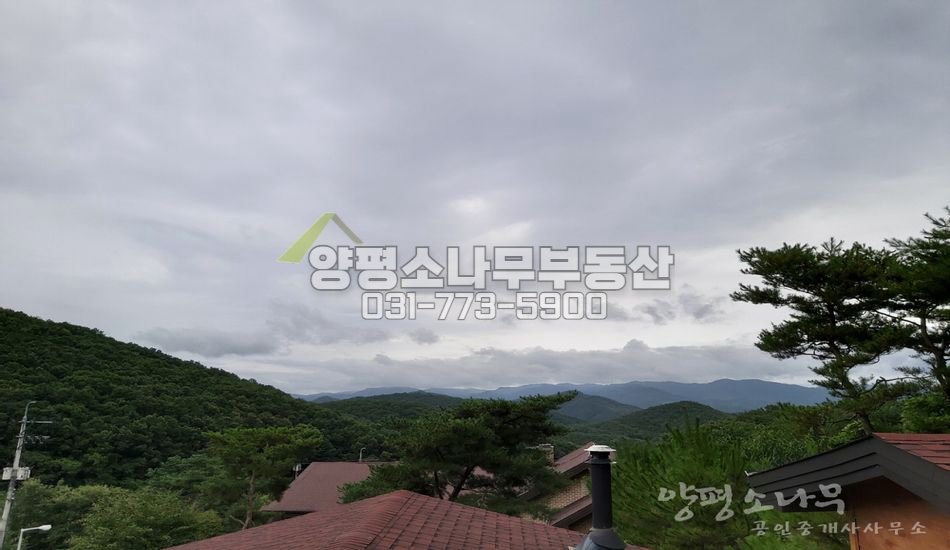 양평군 용문면 덕촌리 마을 깊숙한 곳 산자락