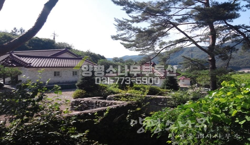 양평군 청운면 갈운리 한적한 곳 건물5동 실면적1500평