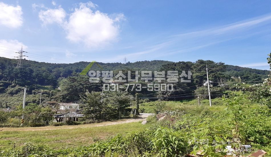 양평군 서종면 노문리 벽계천인근 평지/인허가 득