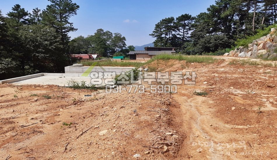 양평군 지평면 송현리 토목완료/주차박스/남향/용문역5분