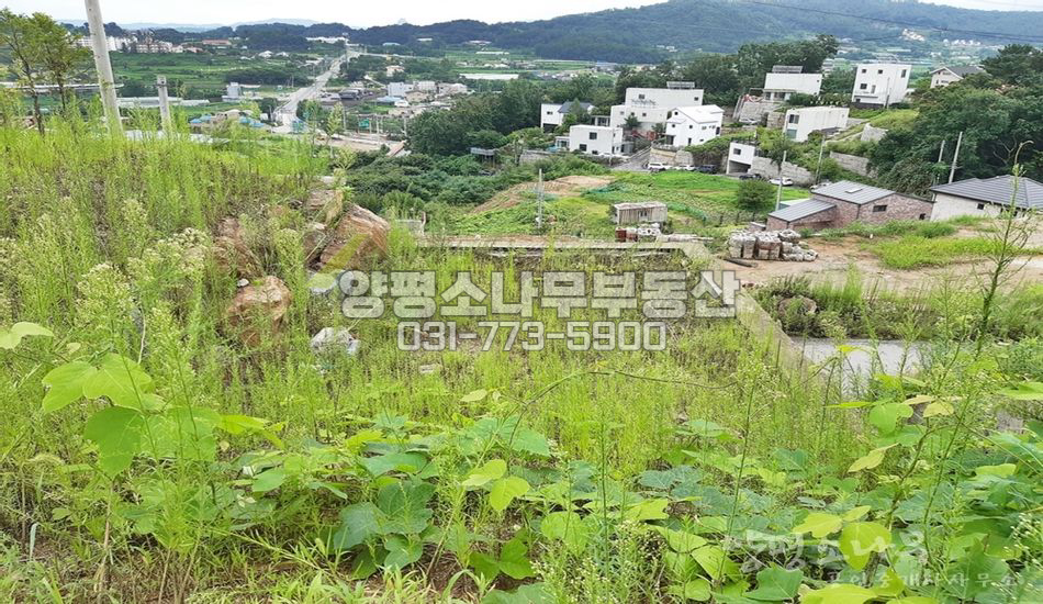 양평군 옥천면 용천리 신규단지/주차박스/남향전망