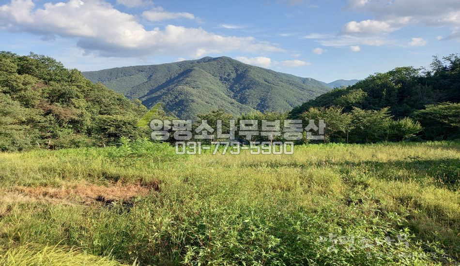 가평군 설악면 이천리 전망좋은 별장부지