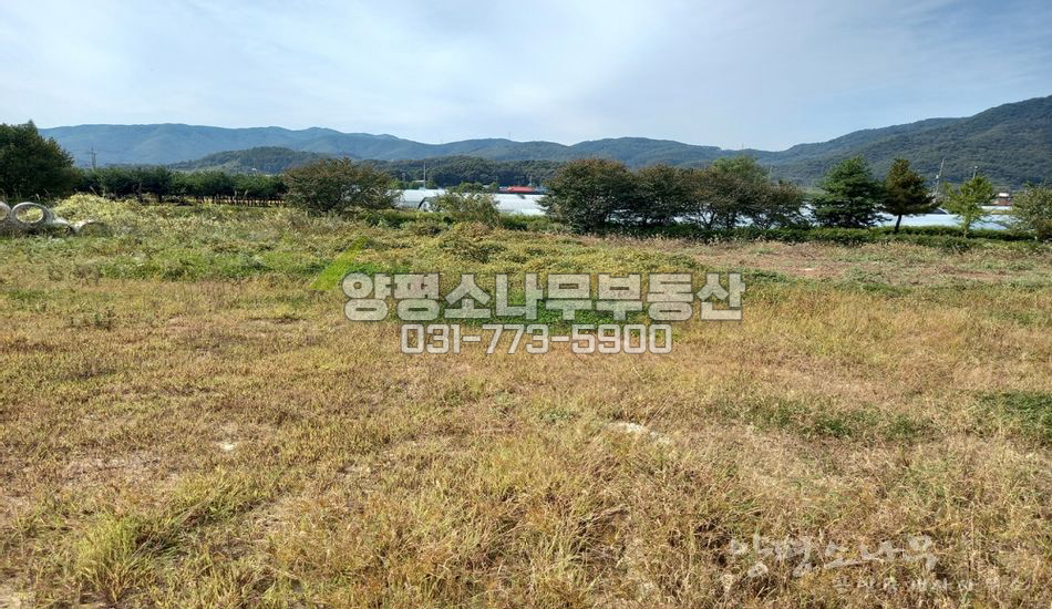 양평군 강상면 병산리 남한강 산책로 가까운 주택지