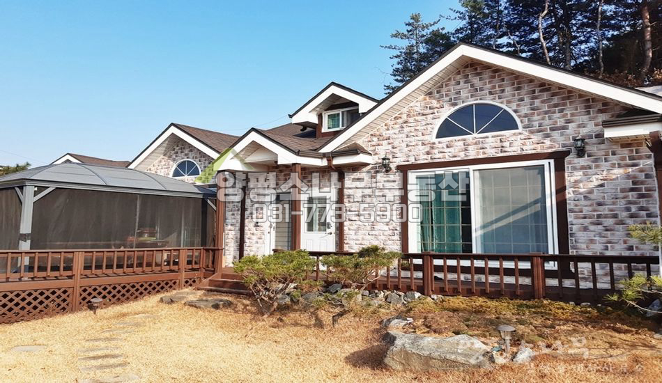 양평군 단월면 보룡리 산자락 서향전망 실속주택