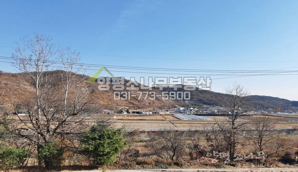 양평군 양동면 삼산리 양동역 도보/토목완료/인허가득
