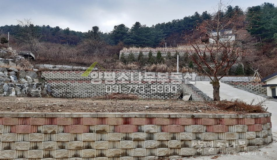 양평군 서종면 수능리 단지형 경관좋은 땅