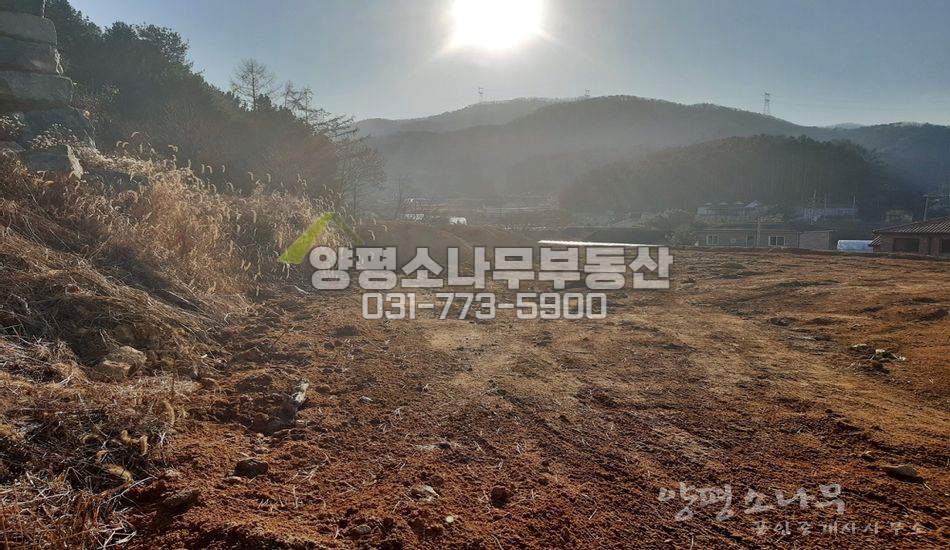 광주시 퇴촌면 영동리 성토완료 접근성 좋은곳