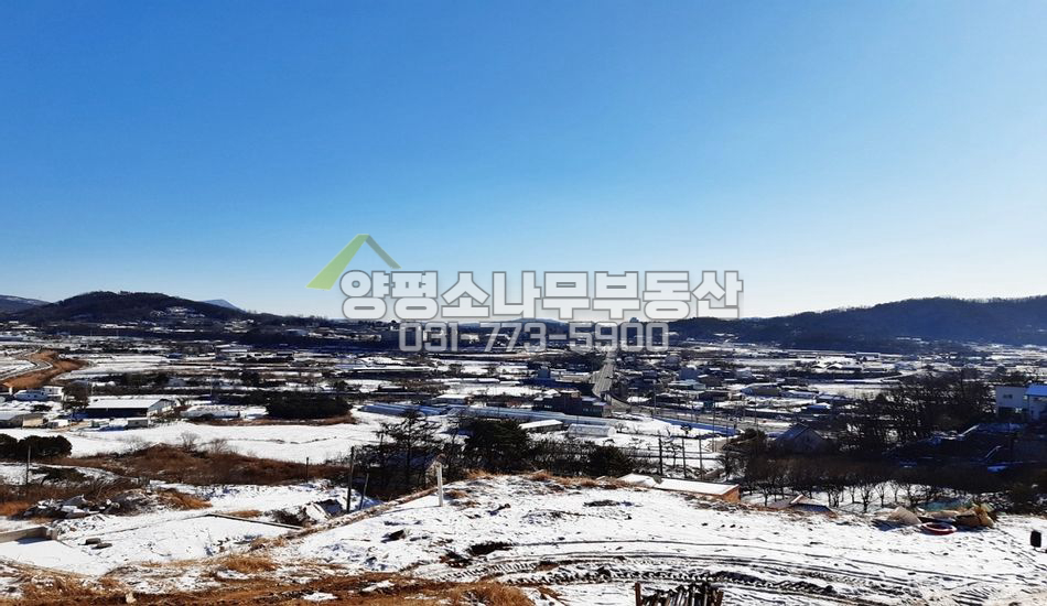 양평군 옥천면 용천리 용천리 단지형 남향필지