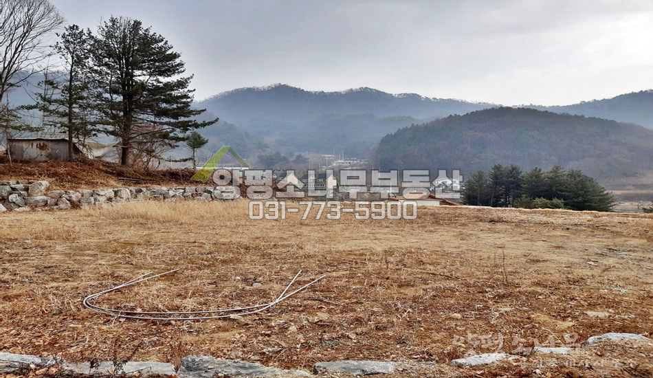양평군 서종면 서후리 2단토목완료/남향전망