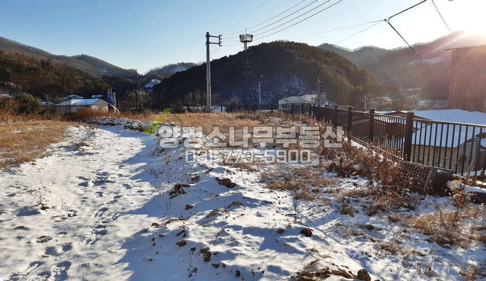 양평군 서종면 수능리 수능삼거리 인근 평지 1억대땅