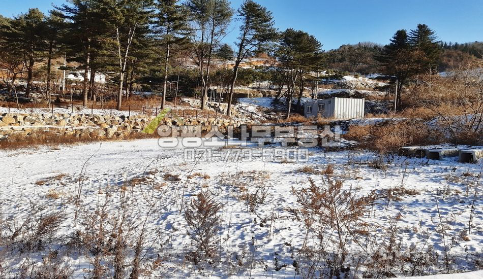 양평군 서종면 서후리 마을 깊숙한 곳 평지/하천접함