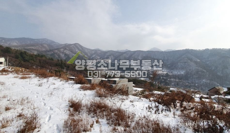 양평군 옥천면 용천리 최고전망!!용천리 토목완료/단지형