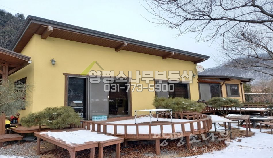 양평군 서종면 노문리 한적한 지방도 인근/평지, 남향